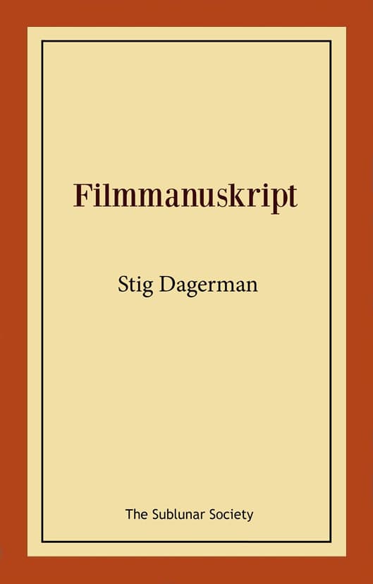 Dagerman, Stig | Filmmanuskript