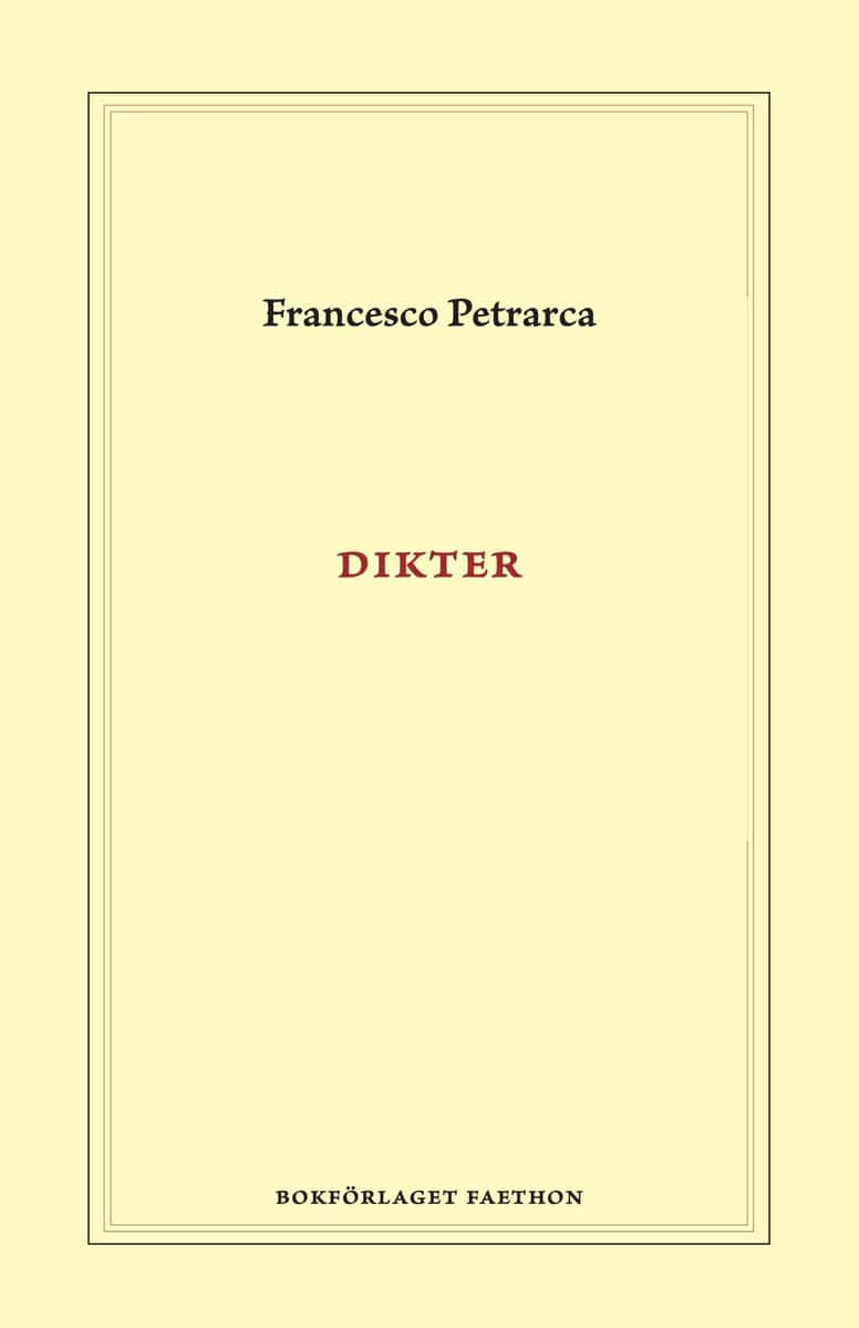 Petrarca, Francesco | Dikter