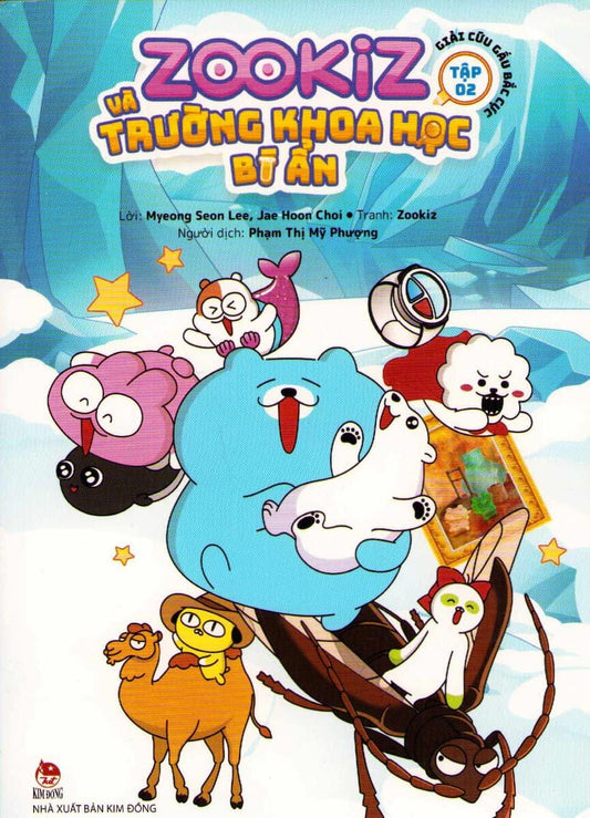 Lee, Myeong Seon | Zookiz and the Mysterious Science School Vol. 2 : Saving the Polar Bear (Vietnamesiska)