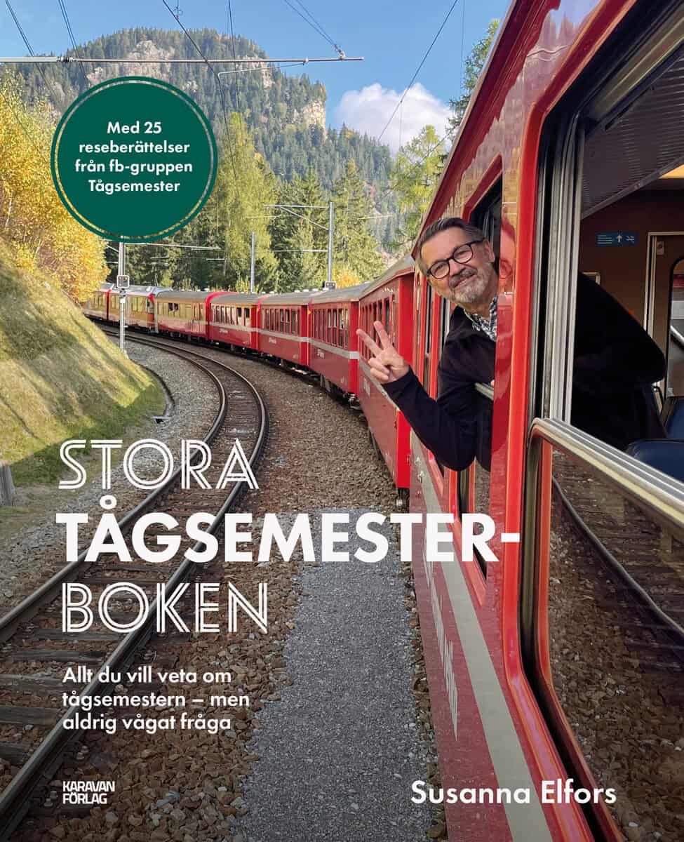 Elfors, Susanna | Stora tågsemesterboken