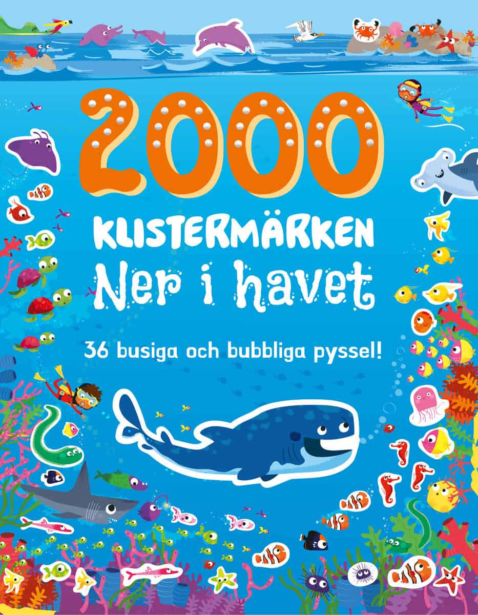 2000 klistermärken : Ner i havet