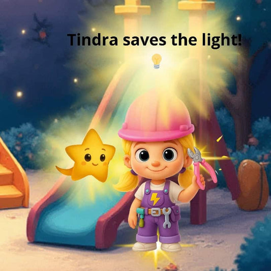 Wallin, Madelene | Tindra saves the light