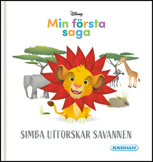Simba utforskar Savannen