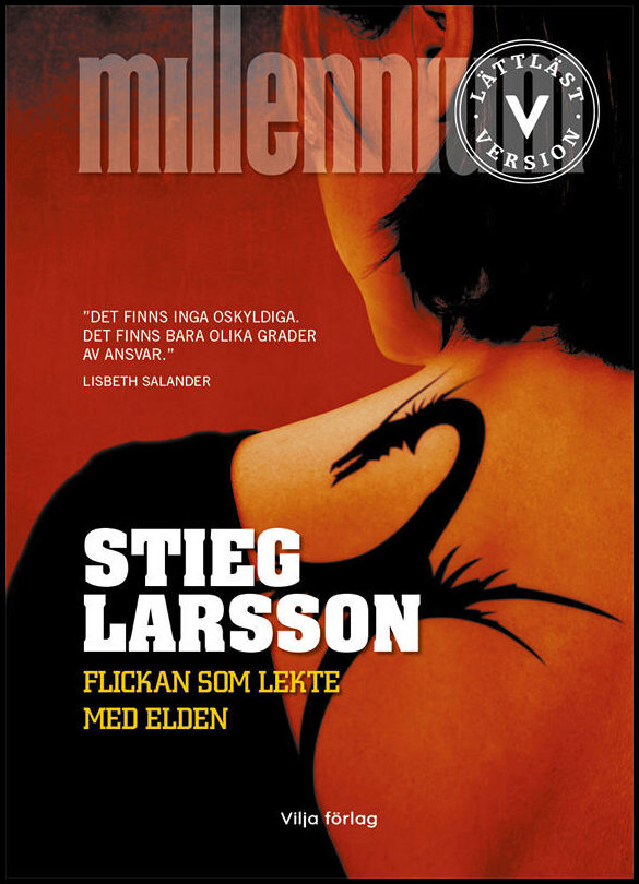 Larsson, Stieg | Flickan som lekte med elden (lättläst)