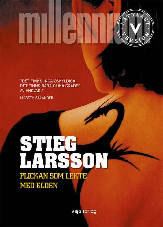 Larsson, Stieg | Flickan som lekte med elden (lättläst)