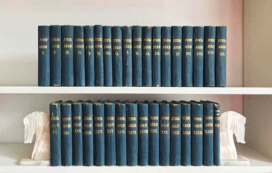 Schmidt, Carl Kristian [utg.] | Juridiskt Arkif : Första-Sjette + Åttonde-Trettiofjerde Bandet (Sjunde bandet saknas) + ...