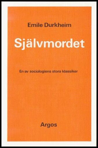 Durkheim, Émile | Självmordet