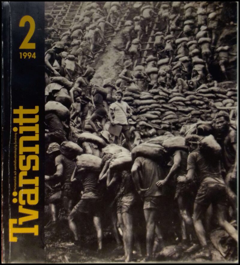 Tvärsnitt : humanistisk och samhällsvetenskaplig forskning | 1994 / 2