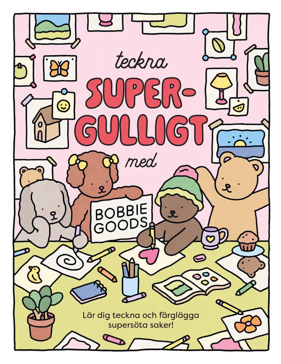 Goods, Bobbie | Teckna supergulligt med Bobbie Goods. Lär dig teckna och färglägga supersöta saker