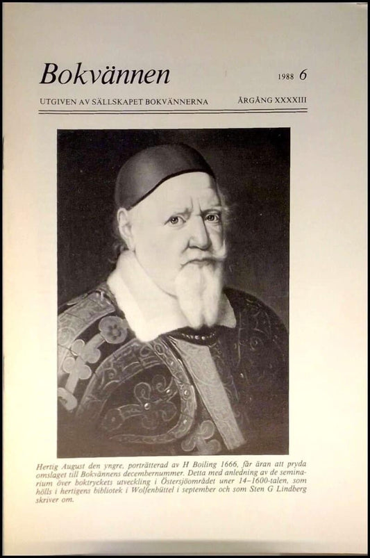 Bokvännen | 1988 / 6