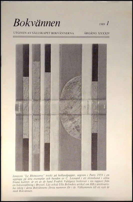 Bokvännen | 1989 / 1