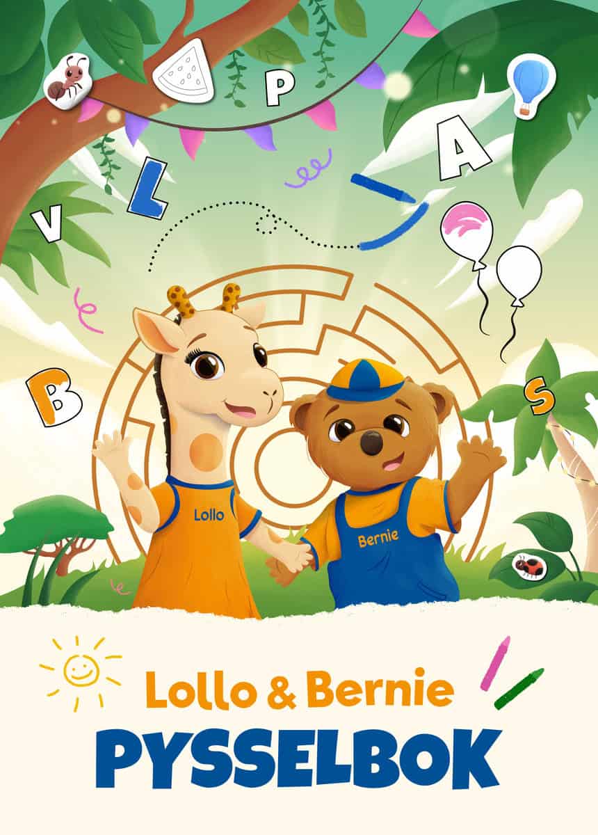 Roy, Melina | Lollo & Bernie : Pysselbok