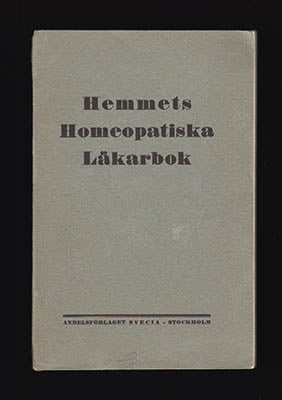 Hemmets homeopatiska läkarbok