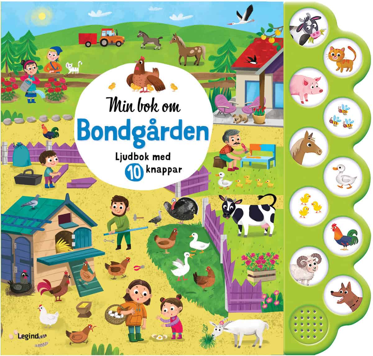 Boguslaw, Michael | Bondgården : Ljudbok med 10 knappar