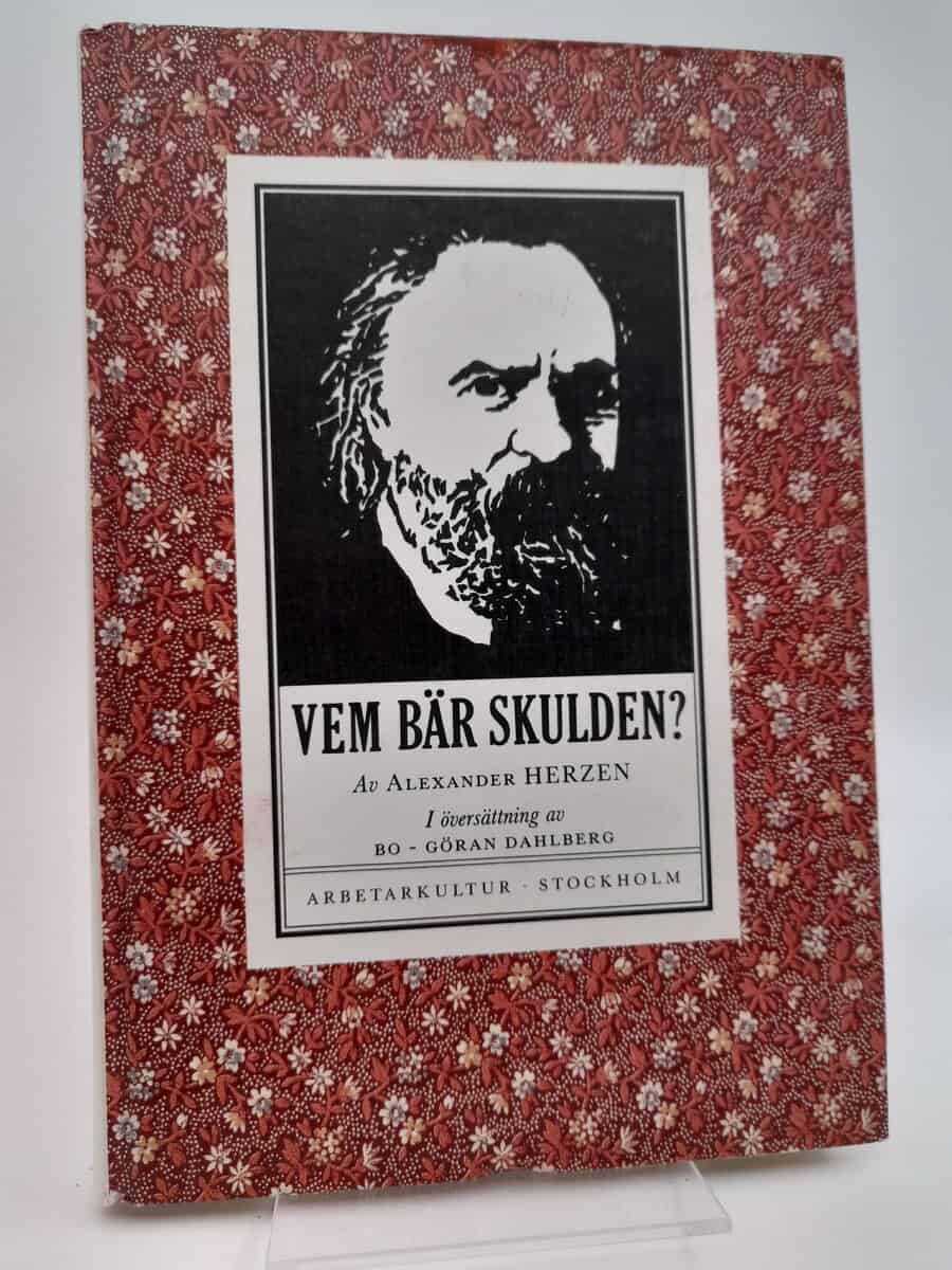 Herzen, Aleksandr | Vem bär skulden? : Roman i två delar