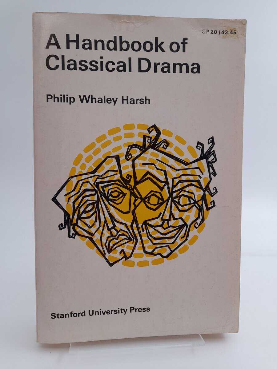 Whaley Harsh, Philip | A handbook of classical drama