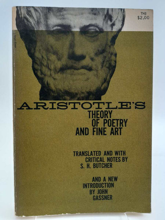 Butcher, Samuel Henry | Aristotle's Theory of poetry and fine art