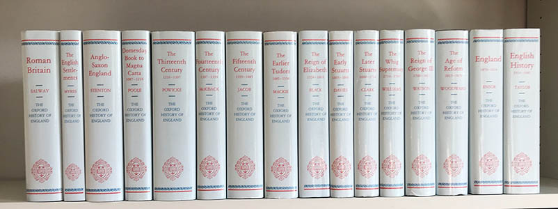 Clark, Sir George [ed.] | The Oxford History of England : Vol. IA-B, II-XV [komplett]