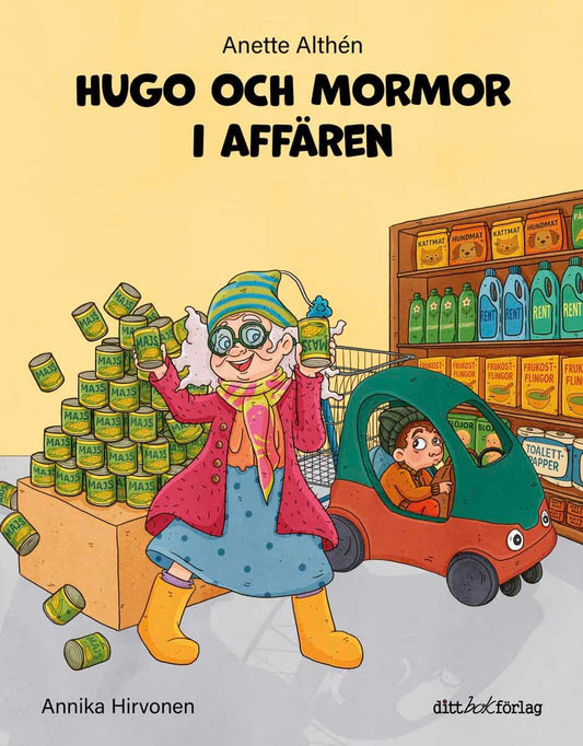 Althén, Anette | Hugo och mormor i affären