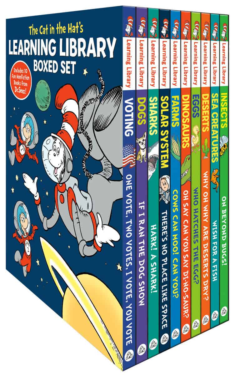 Rabe, Tish | Worth, Bonnie | The Cat in the Hat's Learning Library Boxed Set : Value, object or array expected.* Line 1,...