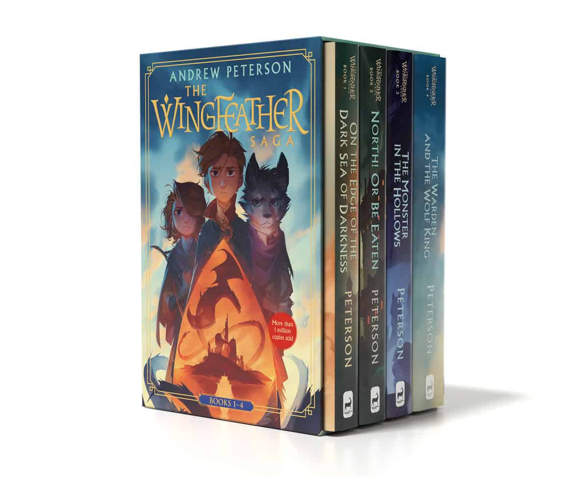 Peterson, Andrew | Wingfeather Saga Boxed Set : On the Edge of the Dark Sea of Darkness| North! Or Be Eaten| The Monster...