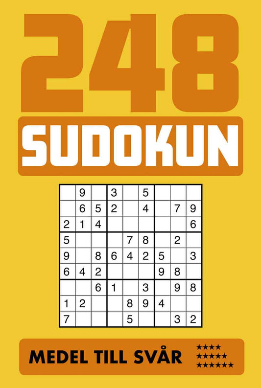 Sonne, Alan | 248 sudokun : Medel till svår