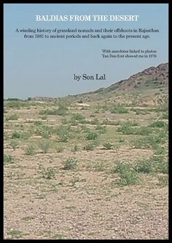 Lal, Son | Baldias from the desert : A winding history of grassland nomads and their offshoots in Rajasthan from 1981 to...