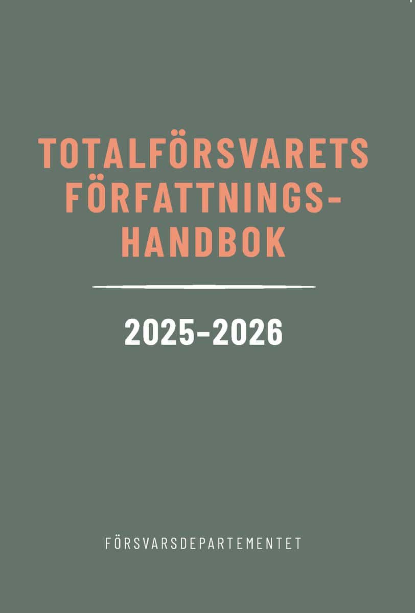 Juridik | Totalförsvarets författningshandbok 2025/26