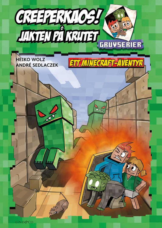 Woltz, Heiko | Creeperkaos! Jakten på krutet : Ett Minecraft-äventyr