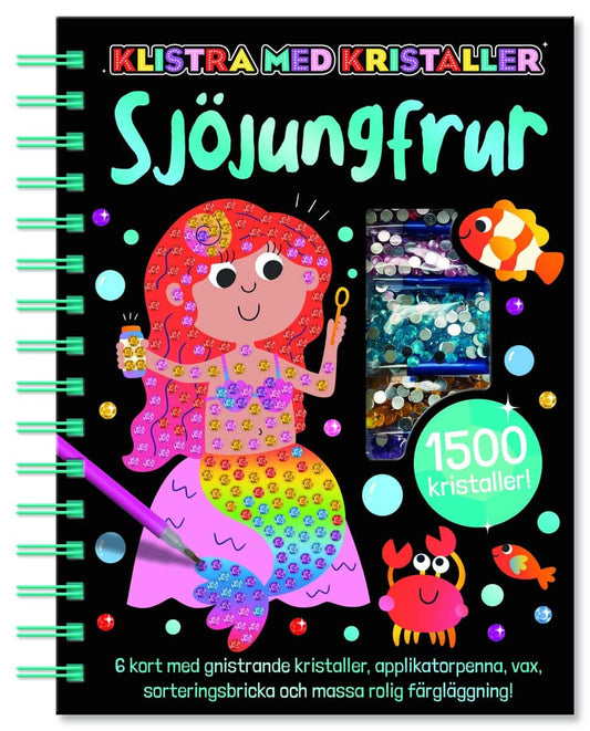 Barthelson Malin | Klistra med kristaller. Sjöjungfrur