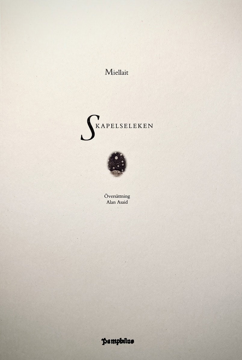Miellait | Skapelseleken (sånger)