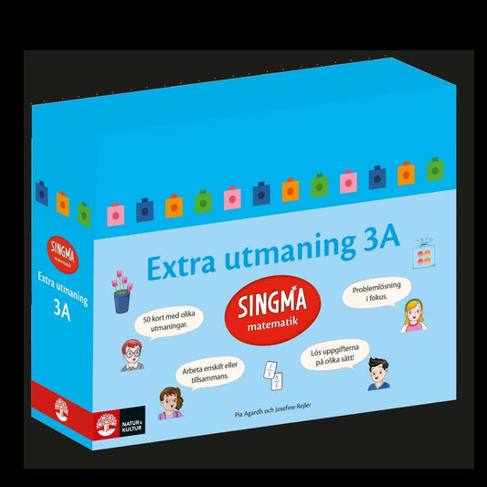Agardh, Pia | Rejler, Josefine | Singma matematik 3A Extra utmaning