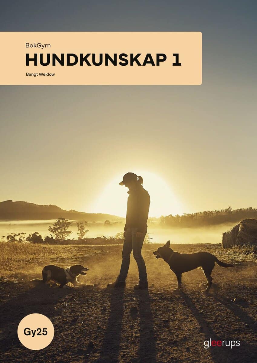 Weidow, Bengt | BokGym Hundkunskap 1, bok, Gy25