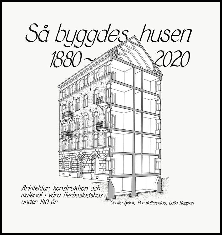 Björk, Cecilia | Kallstenius, Per | Reppen, Laila | Så byggdes husen 1880-2020 : Arkitektur, konstruktion och material i...