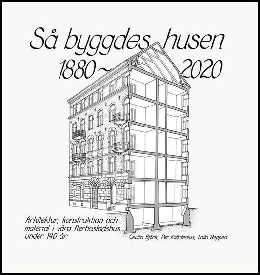 Björk, Cecilia| Kallstenius, Per| Reppen, Laila | Så byggdes husen 1880-2020 : Arkitektur, konstruktion och material i v...