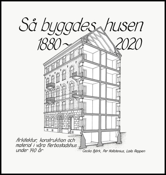 Björk, Cecilia | Kallstenius, Per | Reppen, Laila | Så byggdes husen 1880-2020 : Arkitektur, konstruktion och material i...