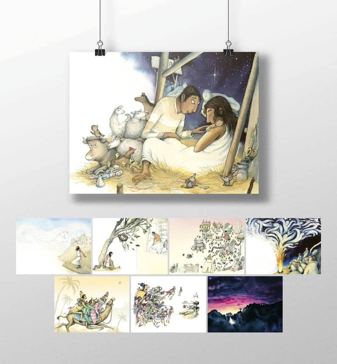 Pettersson, Marcus-Gunnar | Barnens Bästa Bibel : Poster Julpaket