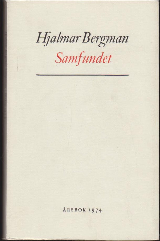 Lundberg, Kerstin M. | Qvarnström, Gunnar | Årsbok 1974