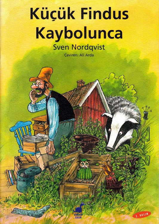Nordqvist, Sven | När Findus var liten och försvann (Turkiska)