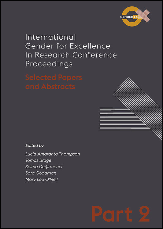 Manuel de Oliveira, João| Altuntaş, Deniz| et al | International Gender for Excellence inResearch Conference Proceedings