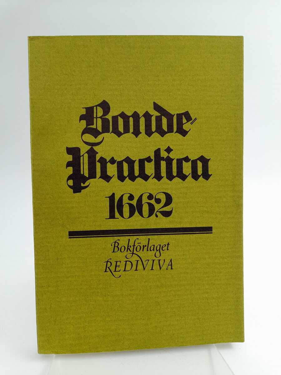 Een lijten book som kallas Bonde-practica eller Wädher-book