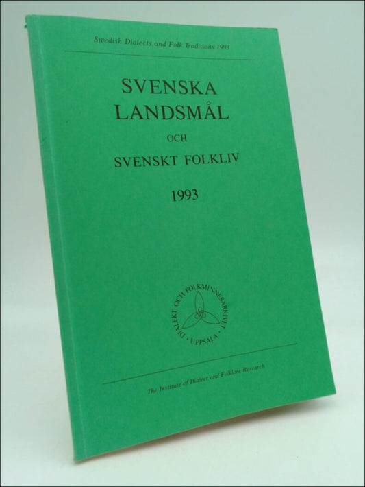 Reinhammar, Maj (red) | Svenska landsmål och svenskt folkliv : 1993