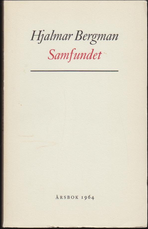 Hjorth, Daniel (red.) | Årsbok 1964
