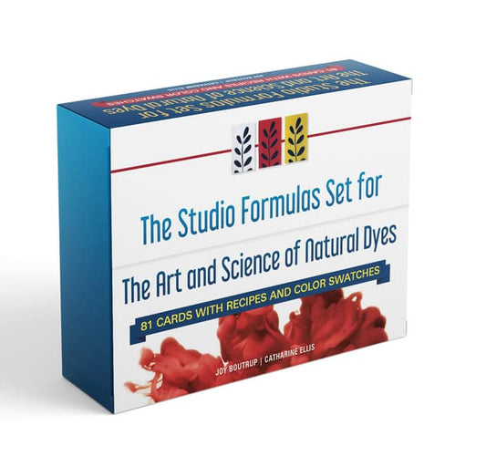 Joy Boutrup - Catharine Ellis | The Studio Formulas Set For The Art And Science Of Natural Dyes