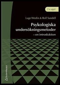 Wedin, Lage | Psykologiska undersökningsmetoder : En introduktion