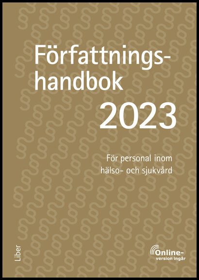 Författningshandbok 2023, bok med onlinetjänst