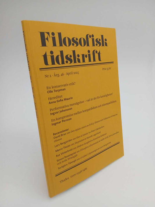 Filosofisk tidskrift | 2025/2
