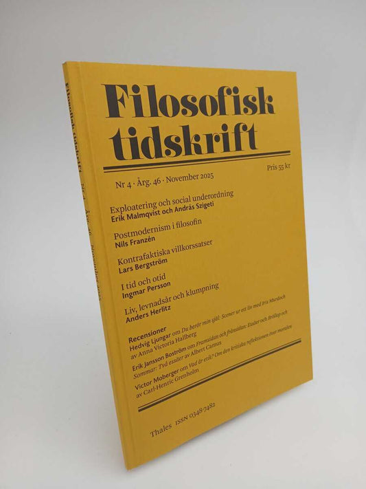 Filosofisk tidskrift | 2025/4