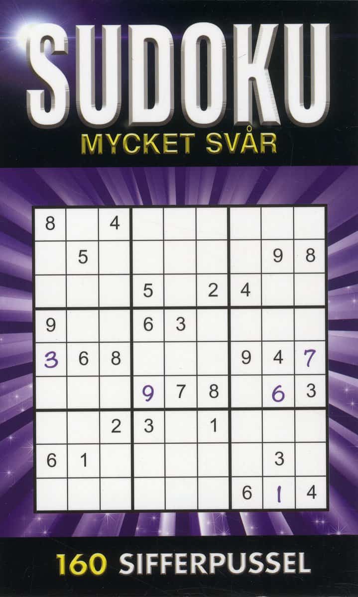 Yamato, Michiko | Sudoku Mycket svår Lila