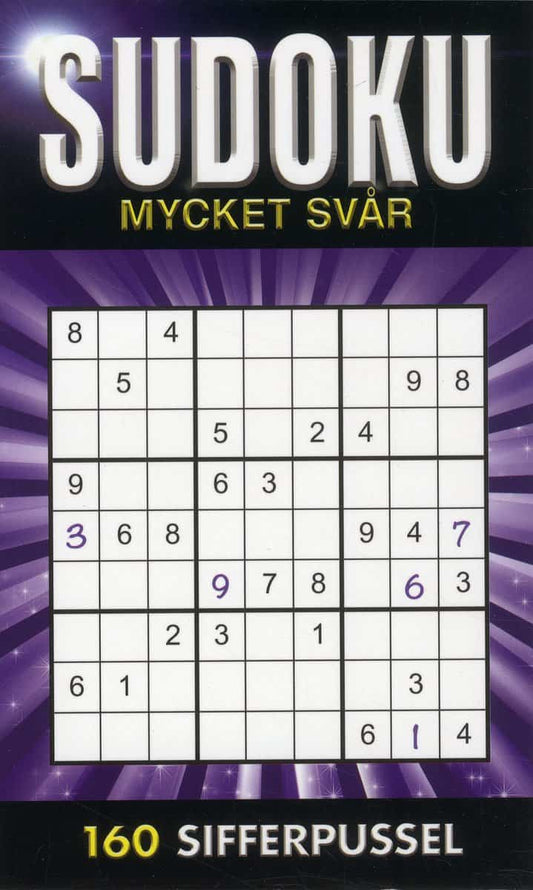 Yamato, Michiko | Sudoku Mycket svår Lila